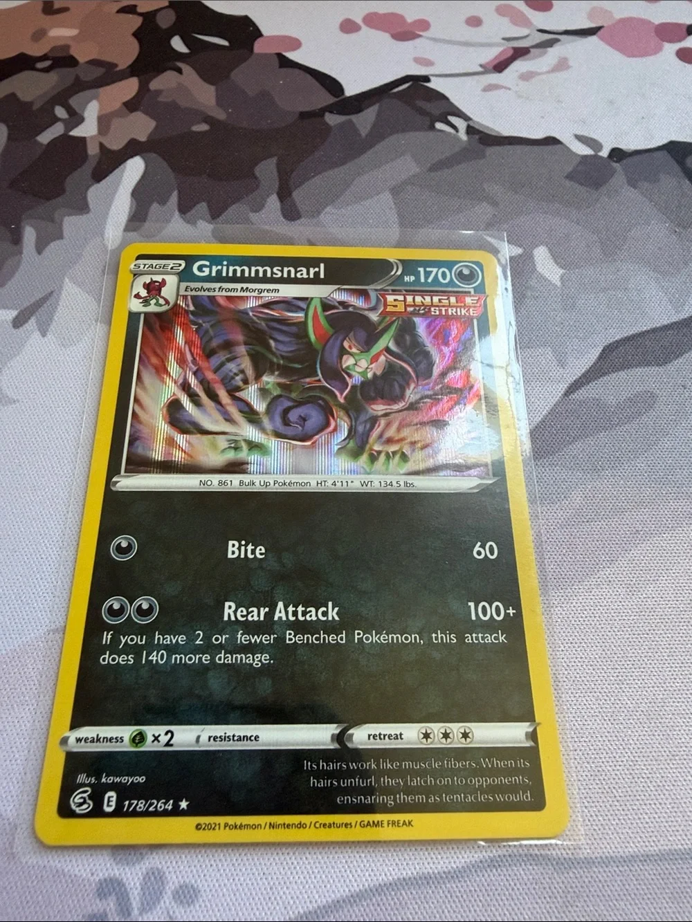 Grimmsnarl Holo Pokémon Card Mini Lot | 2 Holo Cards ✨5/$25✨